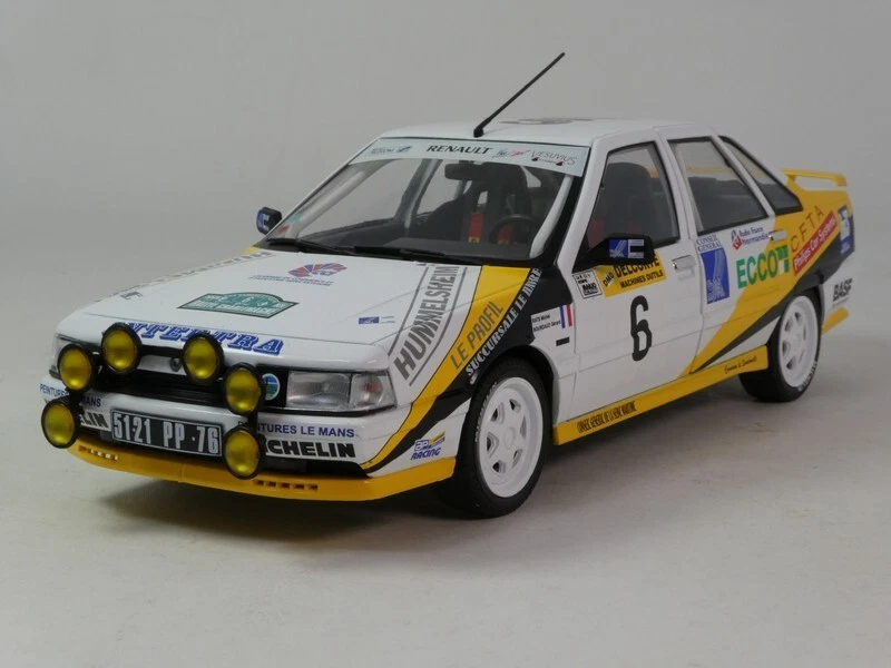 Solido Renault 21 #6 Rats Rally Charlemagne 1991 1/18 S1807704 - Immagine 2 di 4
