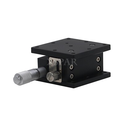 60*60mm Z Axis Manual Displacement Platform Linear Stage Sliding Table LZ60