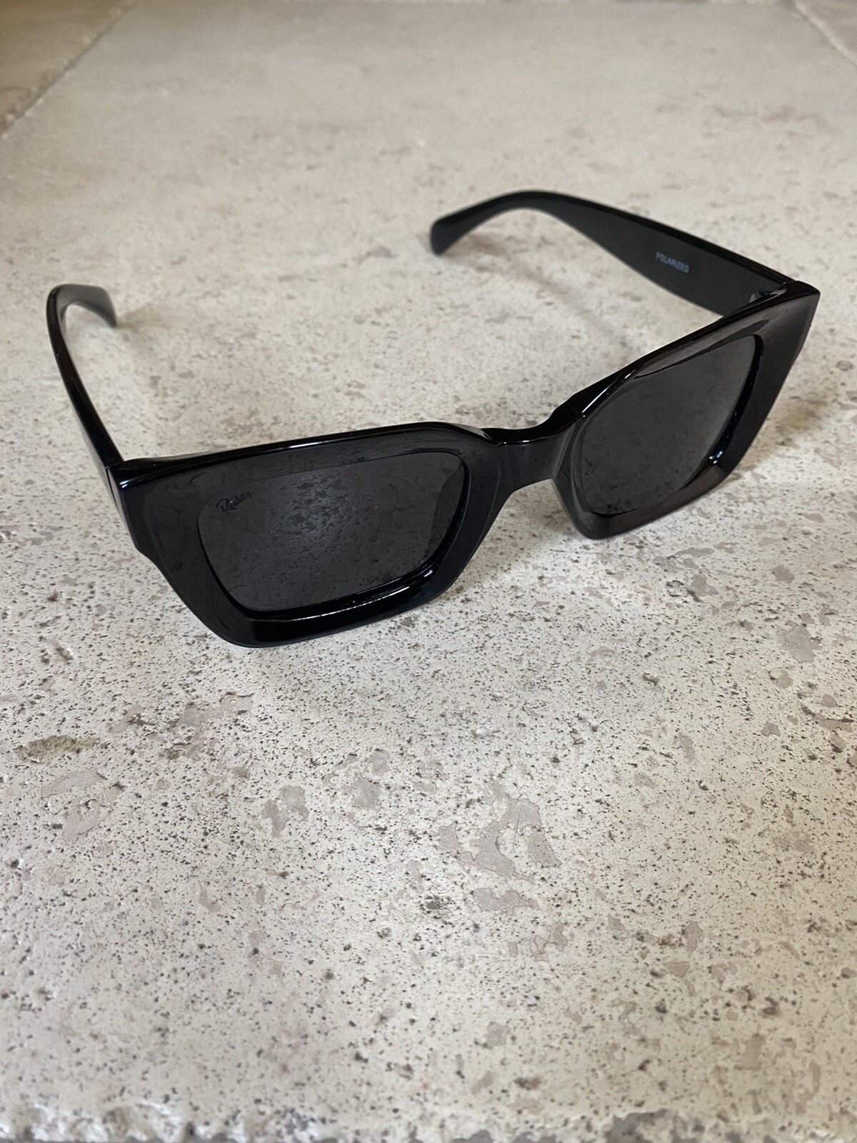 Reality black Square Plastic Frame  Polarized Sun… - image 1