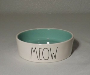 rae dunn meow bowl