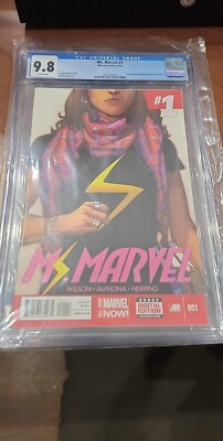 Marvel Comics: MS. Marvel #1 (2014) - CGC 9.8