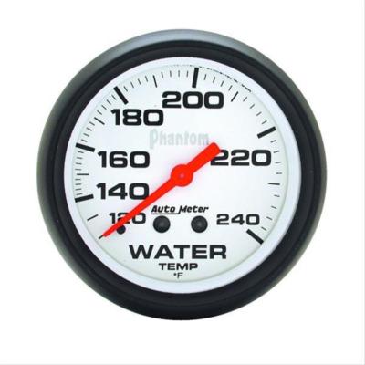 AutoMeter 5832 Phantom Water Temperature Gauge 2-5/8'' mechanical