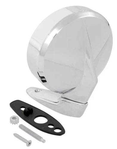 OER RH Passenger Side Chrome Door Mirror For 1966-1974 Dodge Charger
