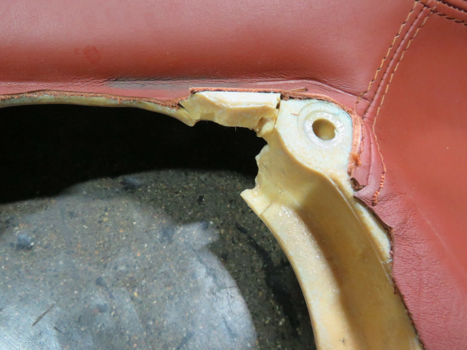 Ferrari 360, Spider, RH, Front Door Panel, Brown, Used, Dmg, P/N 65007500