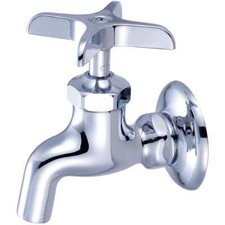 Central Brass 0007-1/2 Single Handle Wallmount Faucet/Chrome NOS 
