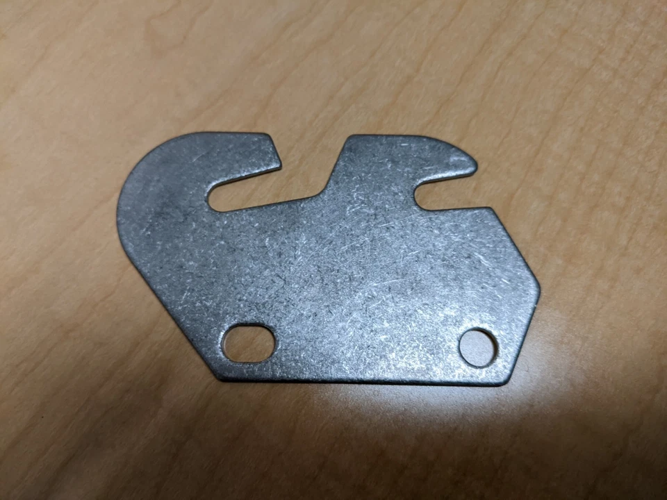 "Draw-Tite" Bed Rail Hooks bed side end connection connecting hardware plate - Image 3 of 4