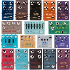 JOYO Revolution Series Guitar Effect Pedal Distortion Overdrive Delay Flanger