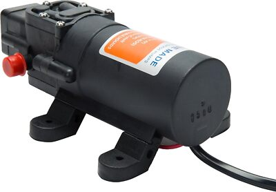 #ad 12V 1.1GPM 35 PSI Self Priming Water Pressure Diaphragm Pump for Caravan RV Boat $22.99