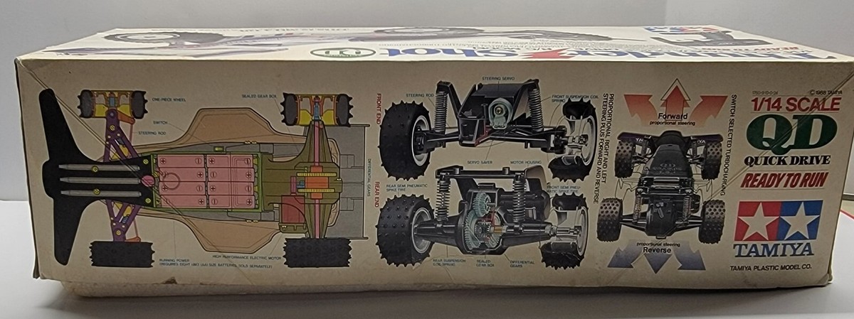 TAMIYA Thunder Shot ホビーラジコン Tamiya 1/10 RC Thunder Shot (2022) - Prepainted - Hub Hobby