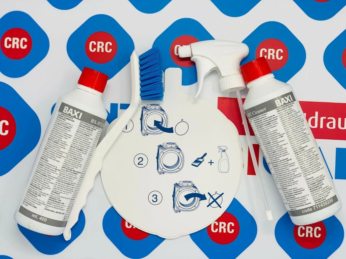 BAXI ORIGINAL REPLACEMENT BOILER HT EXCHANGER CLEANING KIT CODE:  CRC711430100 | eBay