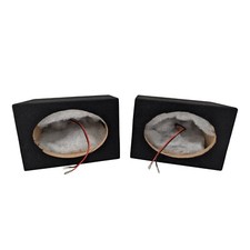 SDX Audio 5"x7" Speaker Enclosure Pair w Internally Pre-Wired Fast-On Terminal