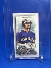 2022 Allen and Ginter Base Mini A&G Back #23 Larry Walker - Colorado Rockies
