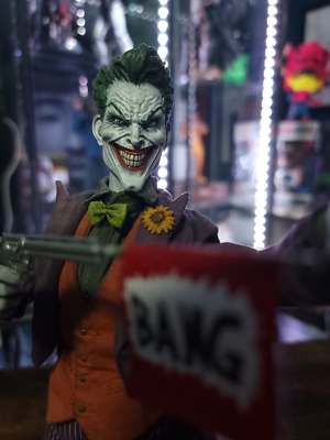 CUSTOM FIGURE ART Sideshow Exclusive The Joker 1/6 Figure DC