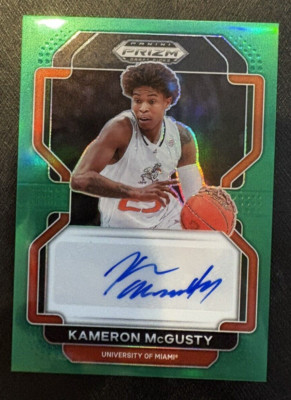 2022-23 Panini Prizm Draft Picks - Draft Picks Autographs Green Prizm #DP-KMC...