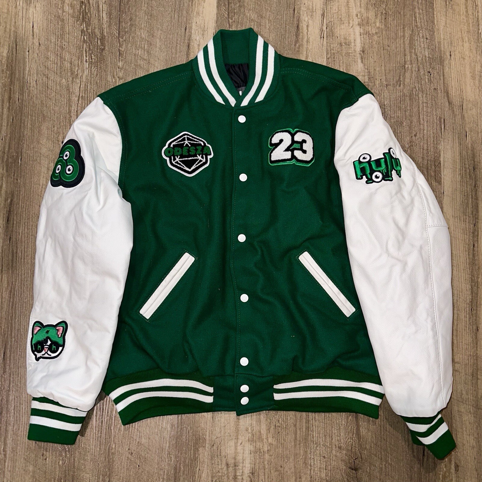 2023 Bomber Jacket Hulu Bonnaroo Letterman Embroidered
