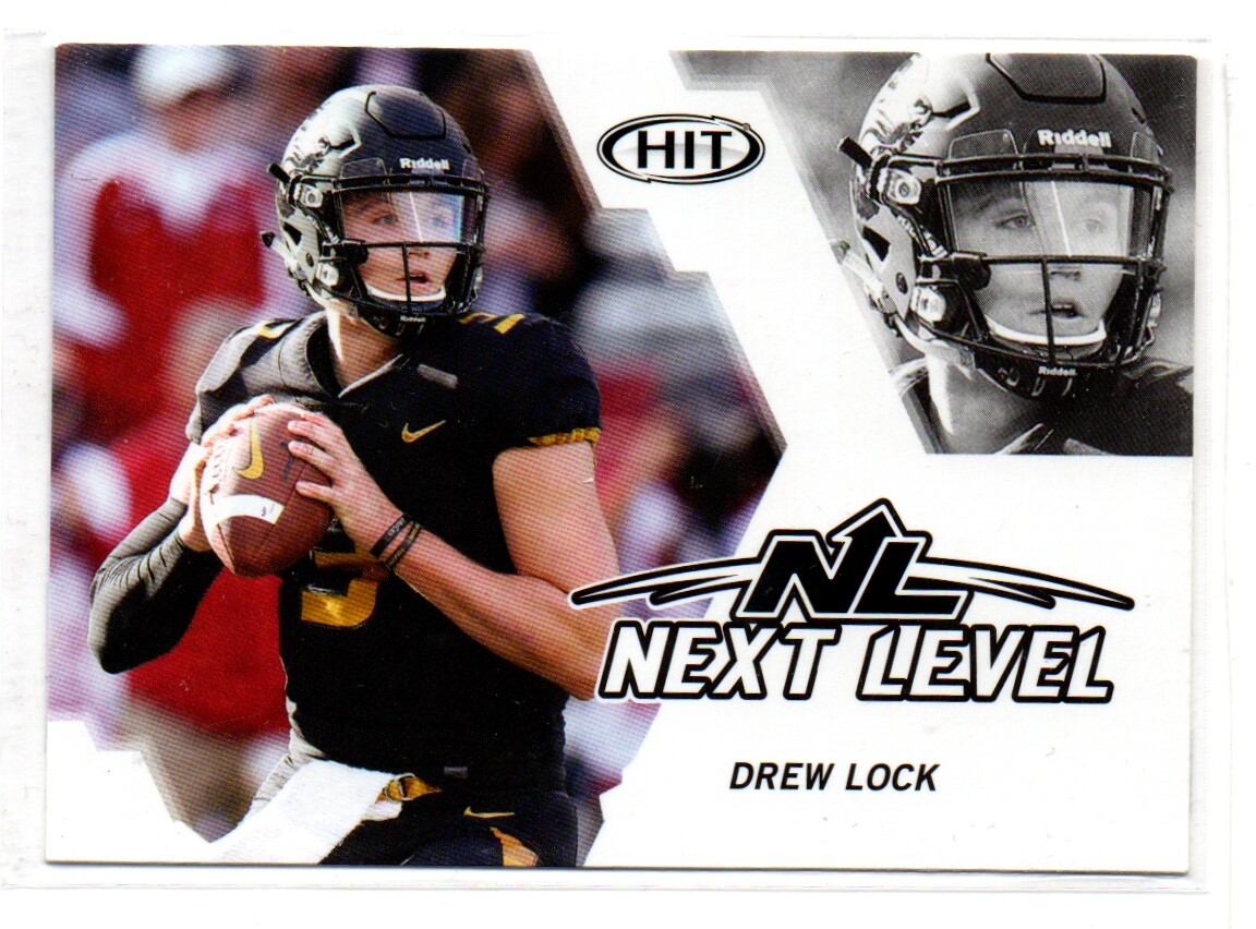 Drew Lock Sage Hit Next Level Signatures #68 Base