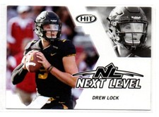 2019 Sage Hit Premier Draft Next Level Drew Lock #68 Rookie RC