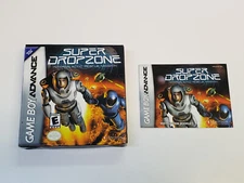 Super Dropzone Drop Zone Authentic GBA Game Boy Advance Box & Manual Only *