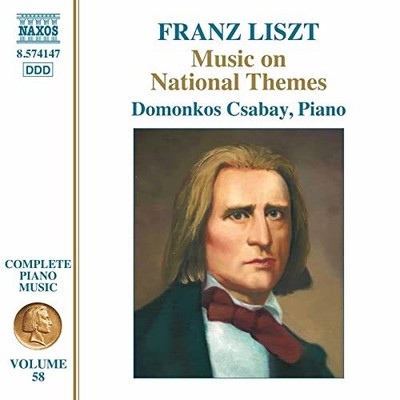 8574147 Domonkos Csabay Franz Liszt: Komplette Klaviermusik, Vol. 58 CD 8574147