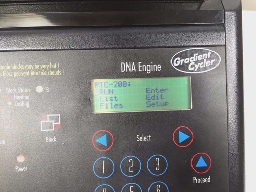 MJ Research PTC-200 PCR Gradient DNA Engine Thermal Cycler mit 96-Well Alpha Block - Bild 2 von 6