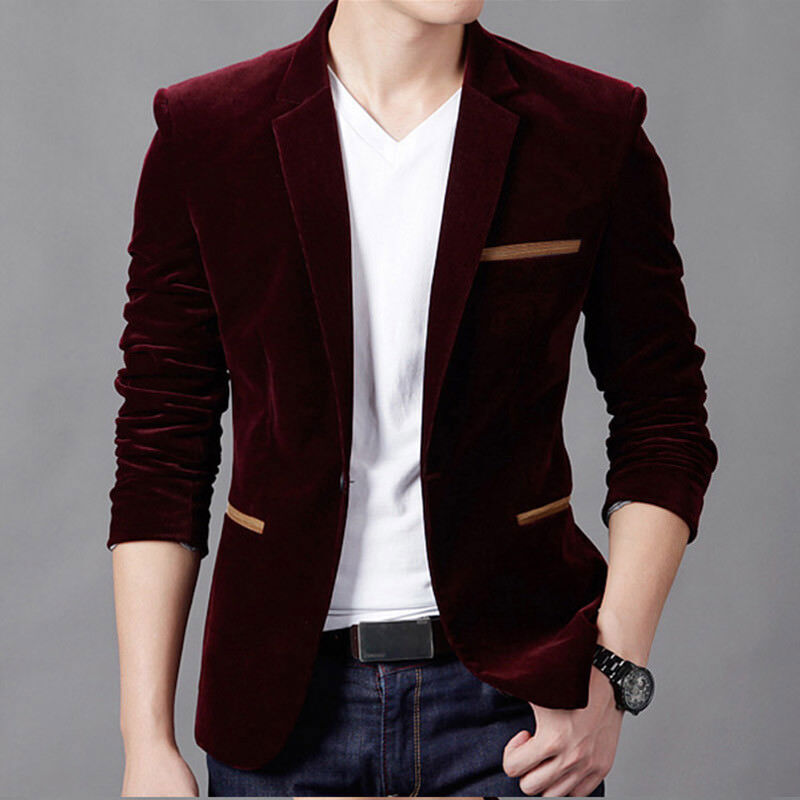 Velvet Blazer Mens Christmas Party Outfits 2018 Stylish Mens Velvet