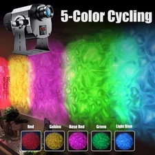 Water Wave Gobo Light 5-Color, IP67 Waterproof 40W-600W Auto Cycling Projector