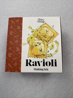 NEW Farm Steady Ravioli Making Kit Pasta Maker Complete Set for Homemade Ravioli