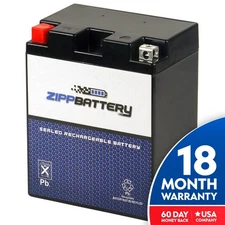 Zipp Battery YTX14AH-BS 12V 14Ah Battery