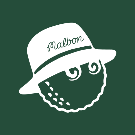 MALBON Golf - 7 Pack Bundle - Waterproof Vinyl Decal Sticker, 6