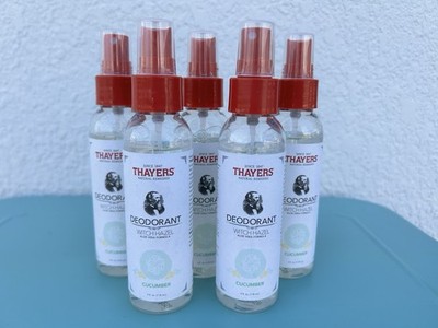 Thayers Cucumber Witch Hazel Aloe Vera Formula Deodorant 4 oz each Lot of 5 New