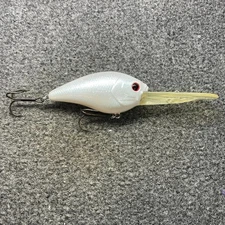 H2O Xpress Academy Sports Model CRD Deep Diving Crankbait Pearl Red Eye