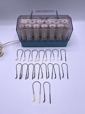 Clairol Kindness 20 Instant Hair Setter Hot Rollers Curlers Clips C20S Works