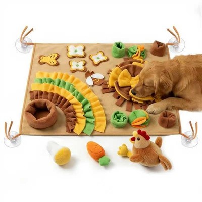 Sniffing Mat for Dogs,Pet Snuffle Mat,Nosework Feeding Mat Slow Feeder,Educat...