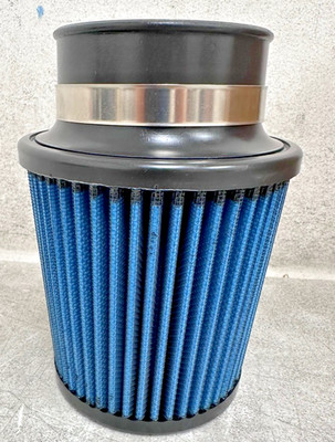 *RETURNED SALE* Injen (X-1017-BB) SuperNano-Web Dry Air Filter 3in ID Blue