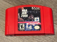 NBA Jam 2000 Nintendo 64 N64 Cleaned & Tested Authentic