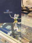 SWAROVSKI DISNEY TINKER BELL--IN LIGHT GREEN DRESS--SHARP CRYSTAL W/ FITTED BOX