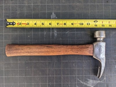 Hart Decker 21 Framing Hammer, Vintage, Waffle Face, Made In USA