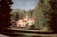 Castelul Peles Sinaia Romania vintage postcard d360