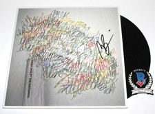 MATT BERNINGER SIGNED THE NATIONAL 'HIGH VIOLET' ALBUM VINYL RECORD BECKETT COA