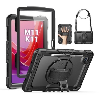 SEYMAC Case for Lenovo Tab M11/K11 11 Inch, Heavy Duty Shockproof Protective ...