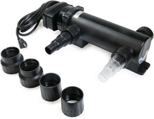 18W Non-Submersible UV Ultraviolet 14" Light Clarifier Lamp Filter for Aquarium