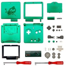 Replacement Housing for Nintendo GBA Game Boy Advance SP Shell Green Rayquaza