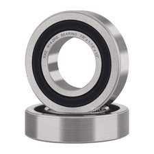 2 PCS R14-2RS Deep Groove Ball Bearings 7/8x1-7/8x1/2 Inch Rubber Sealed