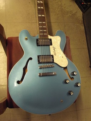 Epiphone Noel Gallagher Super Nova Used Maple Manchester City Blue w/Hard Case