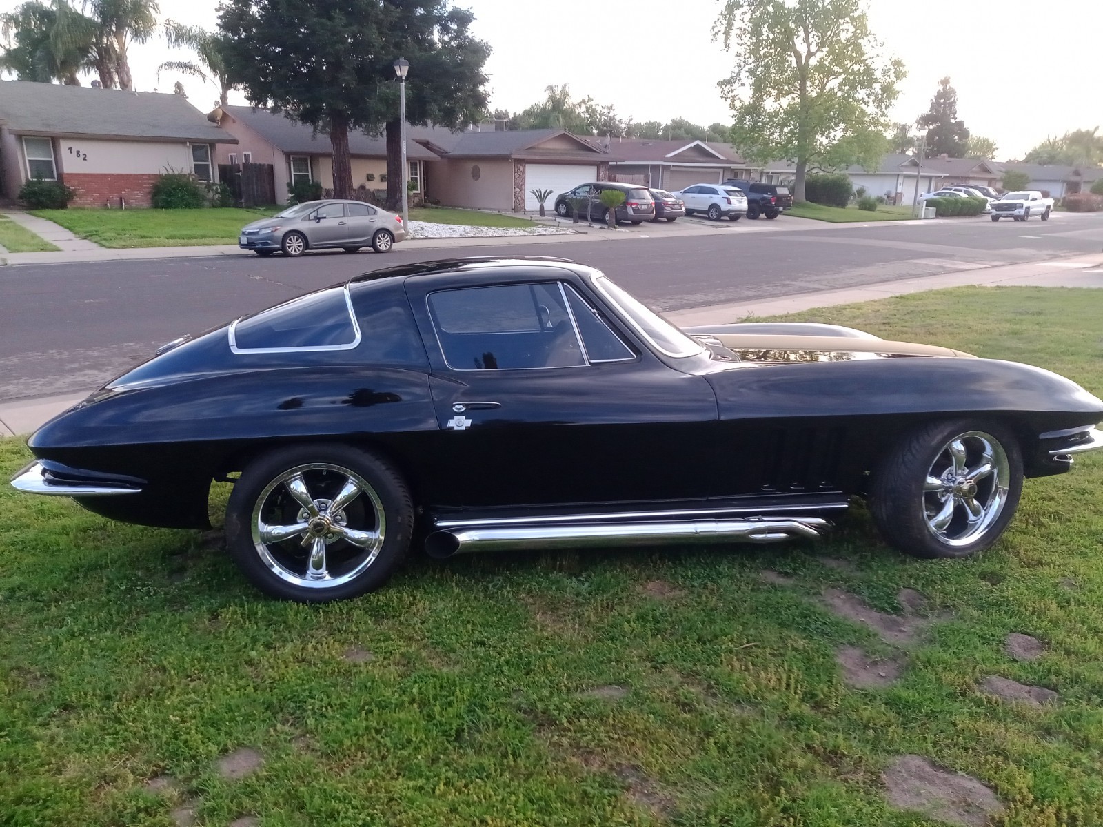 1966 Black Chevrolet Corvette   | C2 Corvette Photo 4