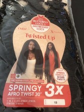Outre Crochet Braids X-Pression Twisted Up 3X Springy Afro Twist 30"