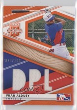 2020 Panini Elite Extra Edition DPL Material Orange 28/199 Fran Alduey 0q1p