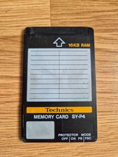 Technics SY-P4 Memory Card - 16KB RAM - f. KN-Serie (KN800, KN1000) & SX-Orgeln