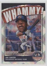2022 Panini USA Baseball Stars & Stripes Whammy Joe Carter #W1 a8r