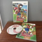 Nintendo Mario Super Sluggers Baseball Sports Nintendo Wii w/ Manual